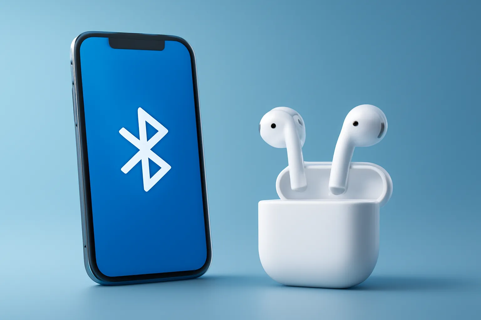 Como ligar AirPods ao iPhone Android Windows via Bluetooth