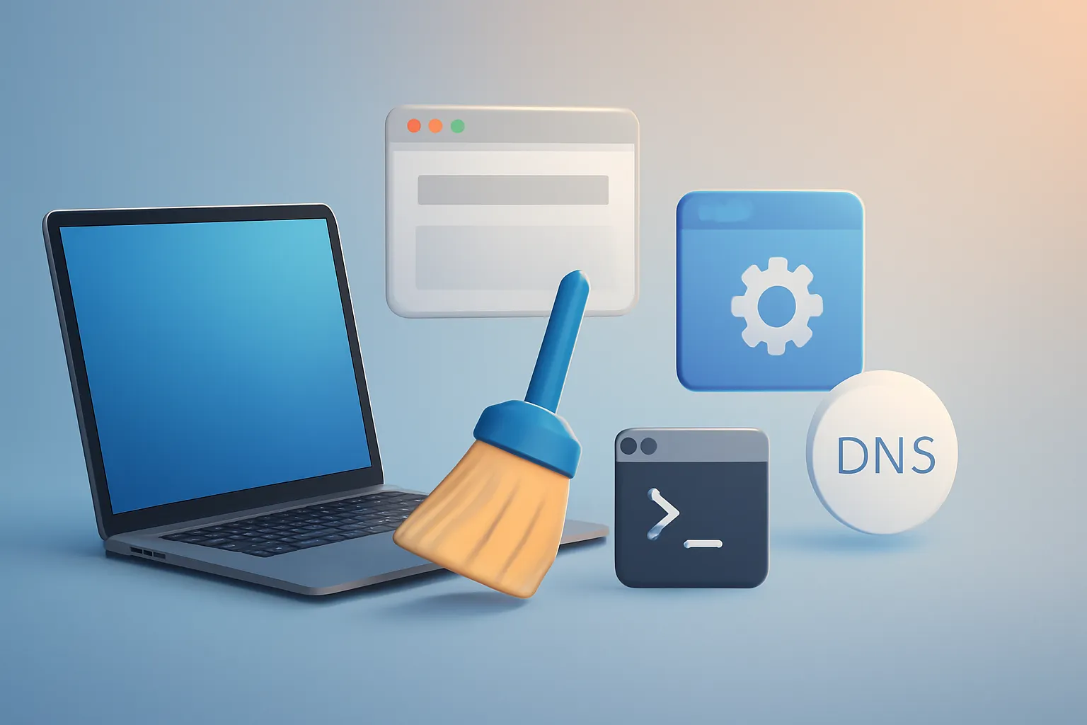 Como limpar cache no MacOS 26: navegador, apps e DNS