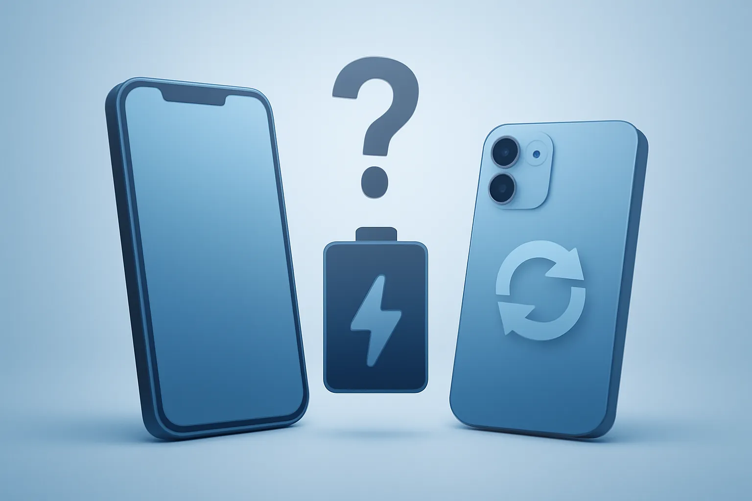 Trocar bateria iPhone ou comprar iPhone recondicionado: vale a pena? 8 Depende do estado do teu iPhone e do que esperas dele: autonomia aceitável e mais 1–2 anos de uso, ou um salto real de desempenho/câmara e mais longevidade Em geral, trocar a bateria faz sentido quando o telefone está bom (ecrã, câmaras, armazenamento e desempenho) mas a autonomia caiu e o sistema indica degradação Já comprar um iPhone recondicionado tende a compensar quando há mais do que um problema (bateria + ecrã + lentidão) ou quando queres uma geração mais recente com suporte de iOS por mais tempo A decisão melhora muito se validares saúde da bateria, histórico de reparações e garantia