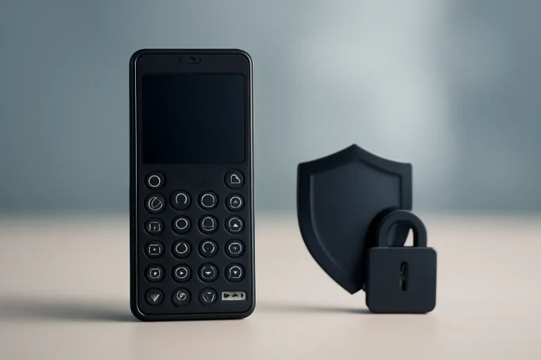 Punkt MC03 smartphone minimalista com AphyOS e foco na privacidade