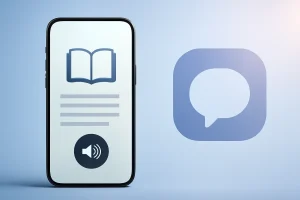 Modo de leitura Android: leitura limpa e voz alta em qualquer app