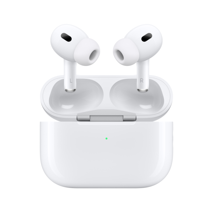 Apple MagSafe Charging Case For AirPods Pro (2nd Gen) - USB-C - A2968 / Branco / Grau C