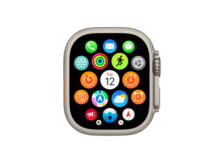 Apple Watch Ultra 3 49mm GPS+Cellular Titanium Case / Grau C