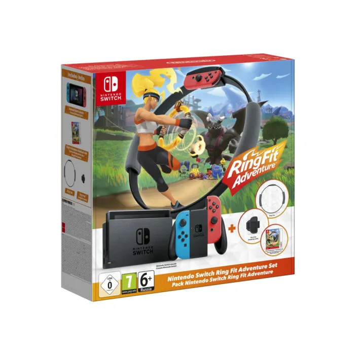 Nintendo Switch Ring Fit Adventure / Preto / Grau B