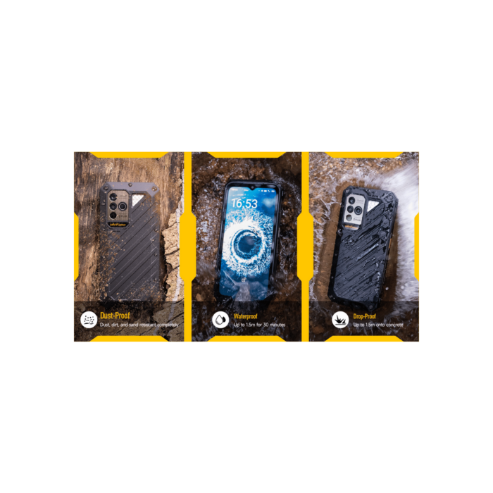 uleFone Power Armor 18T 5G 512GB DS / Preto / Grau A