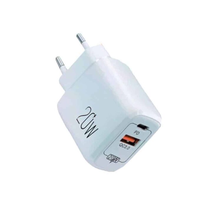 Various USB-C Charger Adapter 20W / Blanc / Neuf