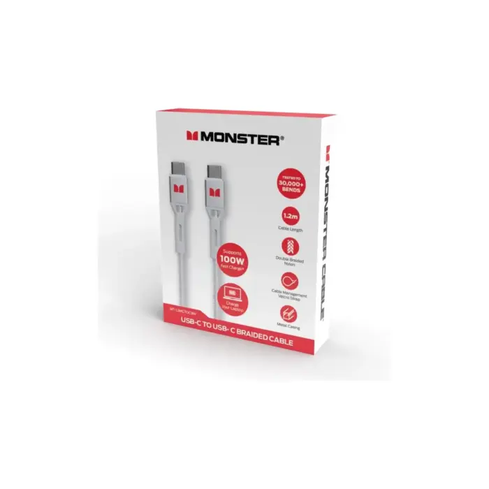 Various USB-C to USB-C Cable 1M / Blanc / Neuf