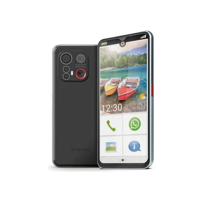Emporia Smart.6 5G 128GB Preto Recondicionado Grau AB