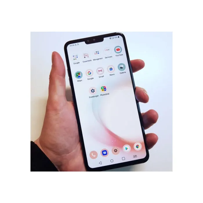LG V40 ThinQ 128GB DS Blu Ricondizionato Grau AB