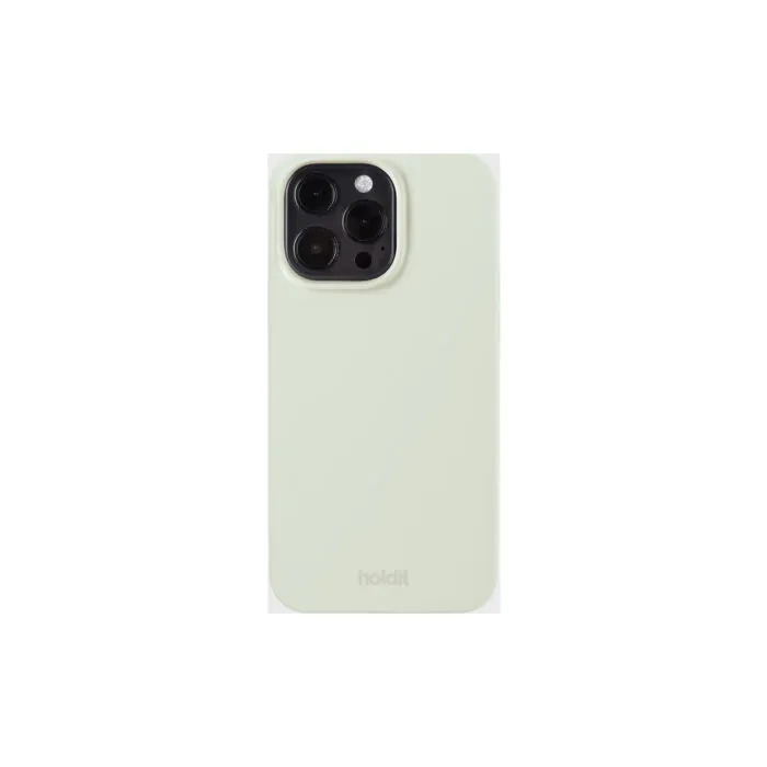Holdit iPhone 14 Plus - Silicone Case - Green / Grau A
