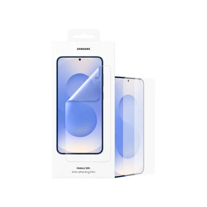 Samsung Galaxy S25 Plus - Anti-Reflecting Film - Transparent / Grau Premium
