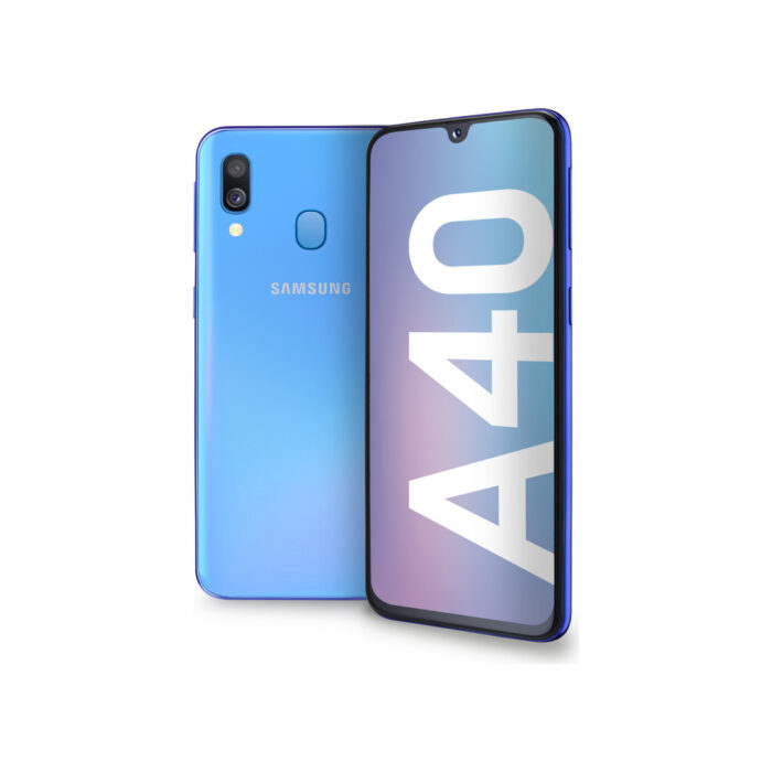 Samsung Galaxy A40 64GB A405FN DS Azul recondicionado Grau AB