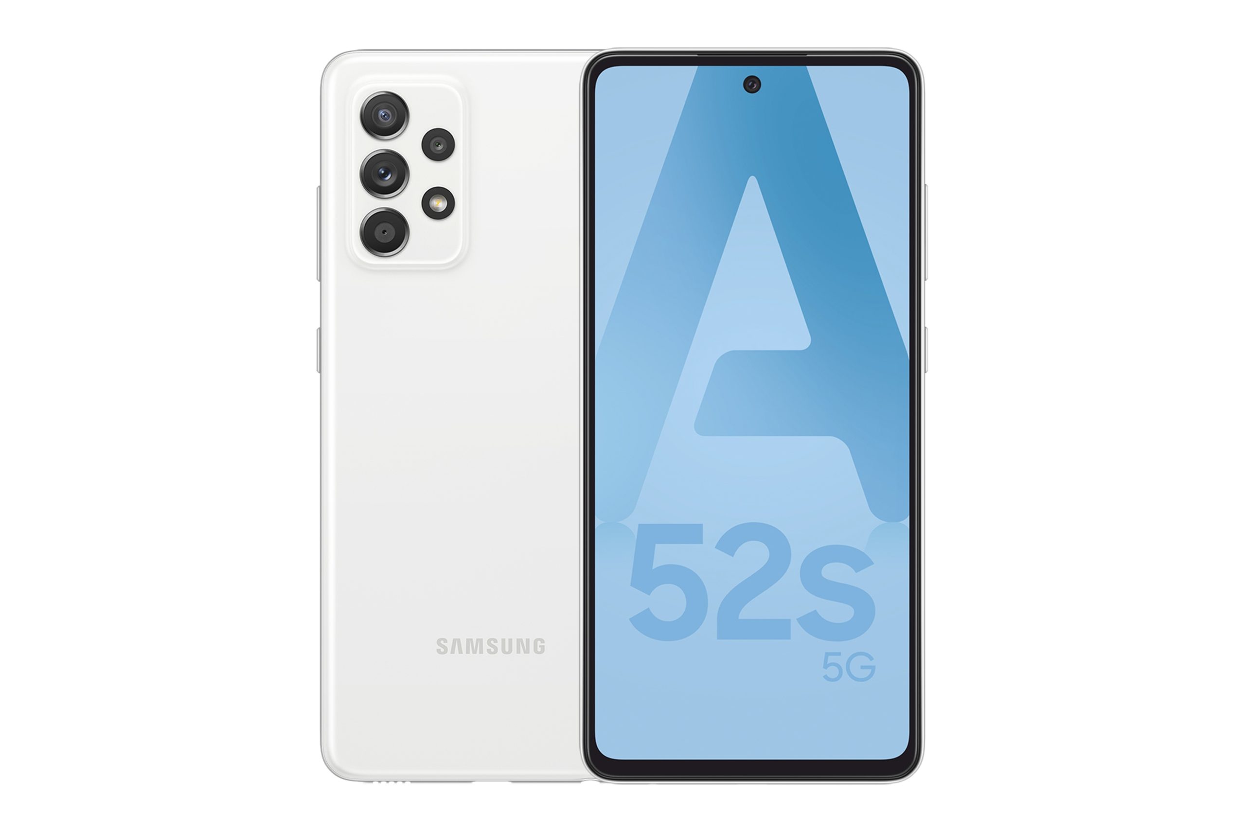 Samsung Galaxy A52s 5G 128GB A528B DS / Blanc / Grade B