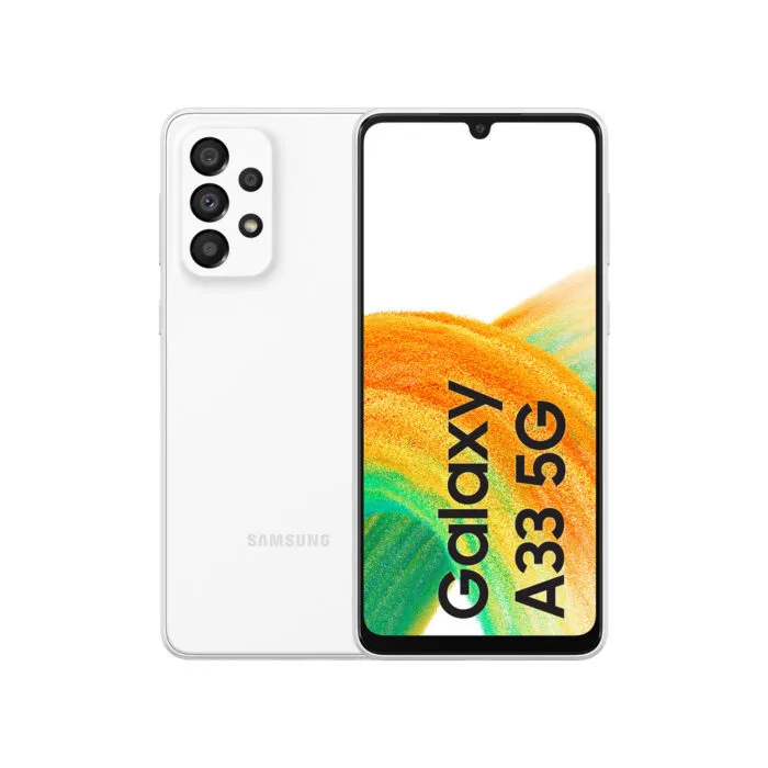 Samsung Galaxy A33 5G 128GB A336B DS Branco recondicionado Grau B