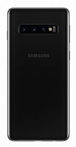 Samsung Galaxy S10 128GB G973F DS Preto recondicionado Grau C - vista traseira