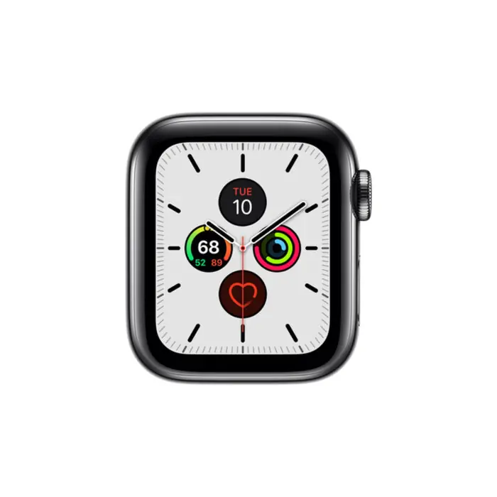 Apple Watch Series 5 40mm GPS+Cellular Stainless Steel Case