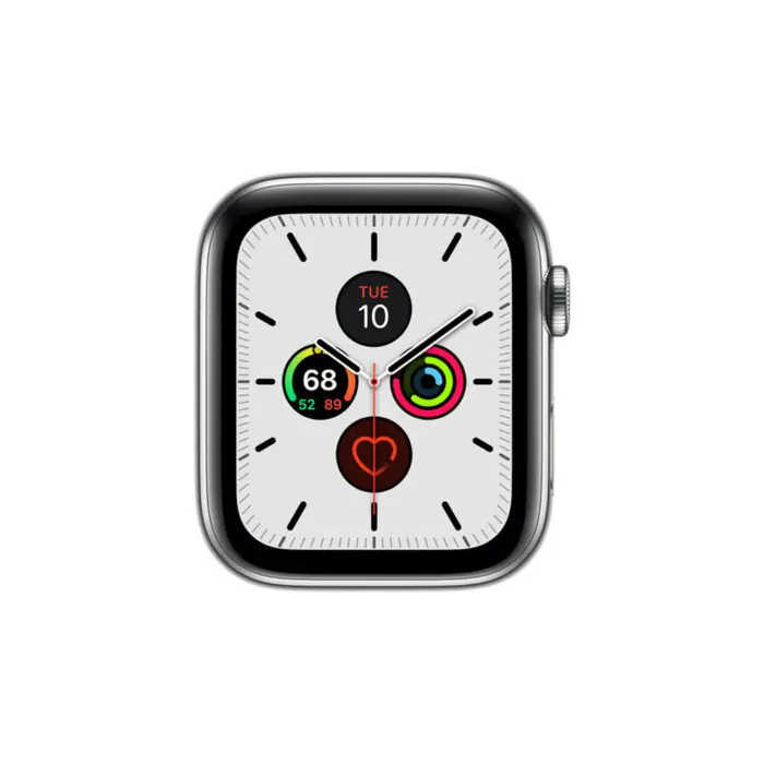 Apple Watch Series 5 44mm GPS+Cellular Stainless Steel Case