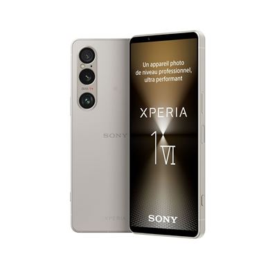 Sony Xperia 1 VI 5G 256GB DS / Argenté / Grade C