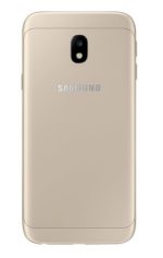 Samsung Galaxy J3 (2017) 16GB J330F DS Dourado recondicionado Grau AB - vista traseira