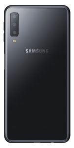 Samsung Galaxy A7 (2018) 64GB A750F Preto recondicionado Grau BC - vista traseira