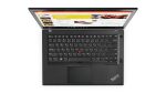 Lenovo ThinkPad T470 14" Preto recondicionado Grau C - vista traseira