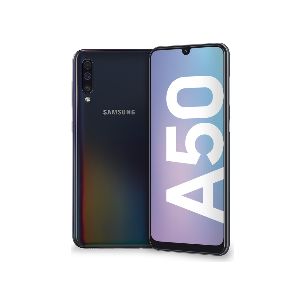 Samsung Galaxy A50 128GB A505FN DS Preto recondicionado Grau C Mais