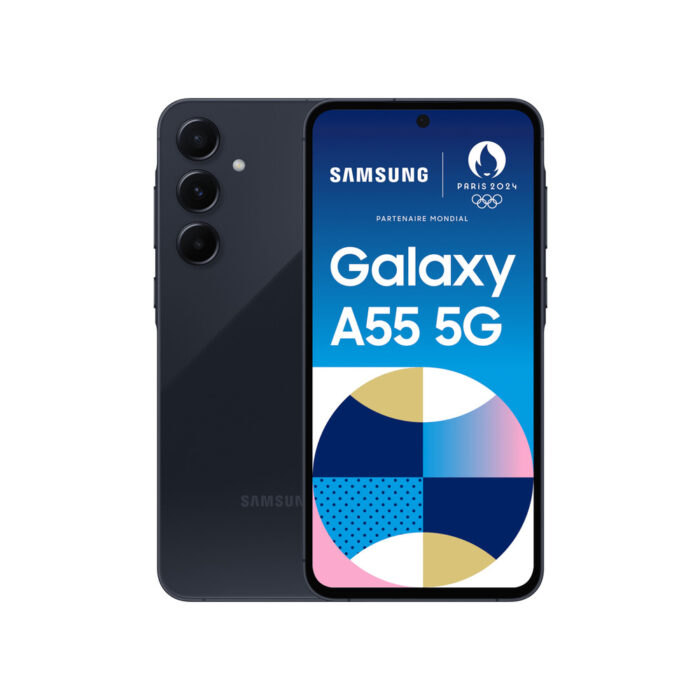 Samsung Galaxy A55 5G 256GB A556 DS Azul Gelo recondicionado Grau Premium