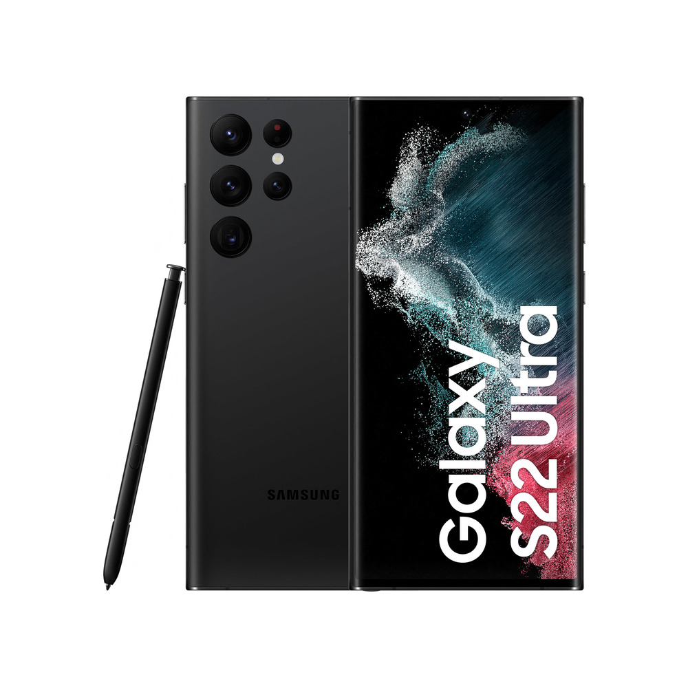 Samsung Galaxy S22 Ultra 5G 256GB S908B DS Preto recondicionado Grau C Mais