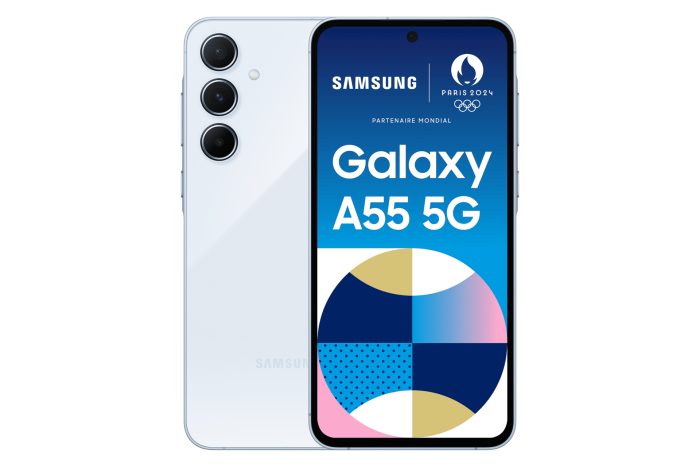 Samsung Galaxy A55 5G 128GB A556 DS / Azul Gelo / Grau B