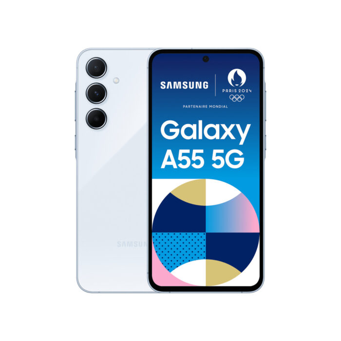 Samsung Galaxy A55 5G 128GB A556 DS Azul Gelo recondicionado Grau B