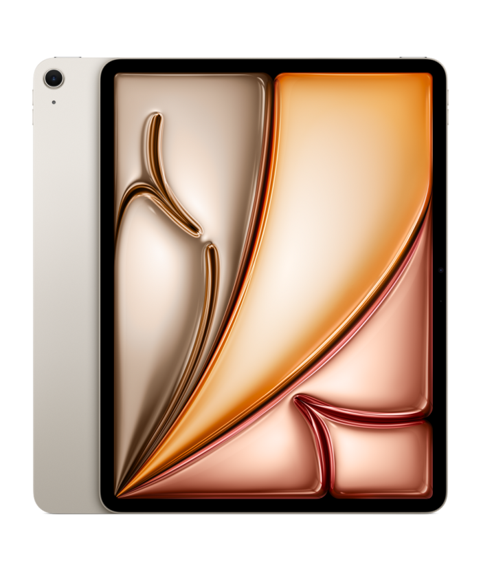 Apple iPad Air 13" M2 6th Gen (2024) 128GB WiFi + Cellular / Blanc / Grade C