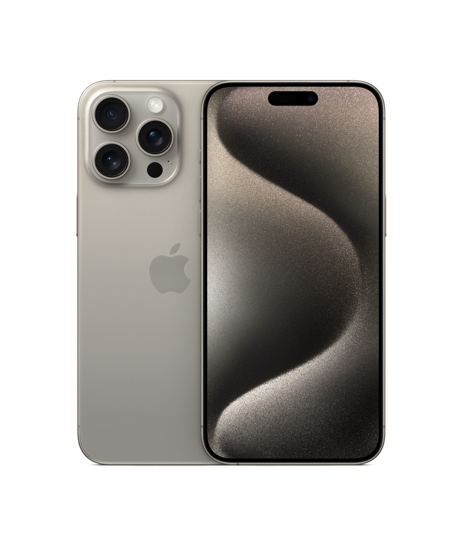 Apple iPhone 15 Pro Max 256GB Cinzento recondicionado Grau Premium