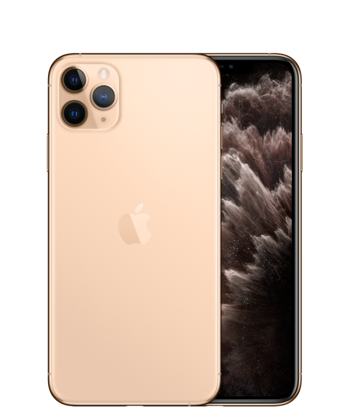 Apple iPhone 11 Pro Max 64GB / Dourado / Grau B