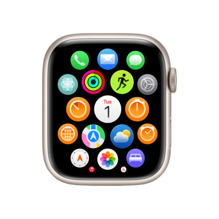 Apple Watch Series 9 41mm GPS Aluminum Case recondicionado Grau B