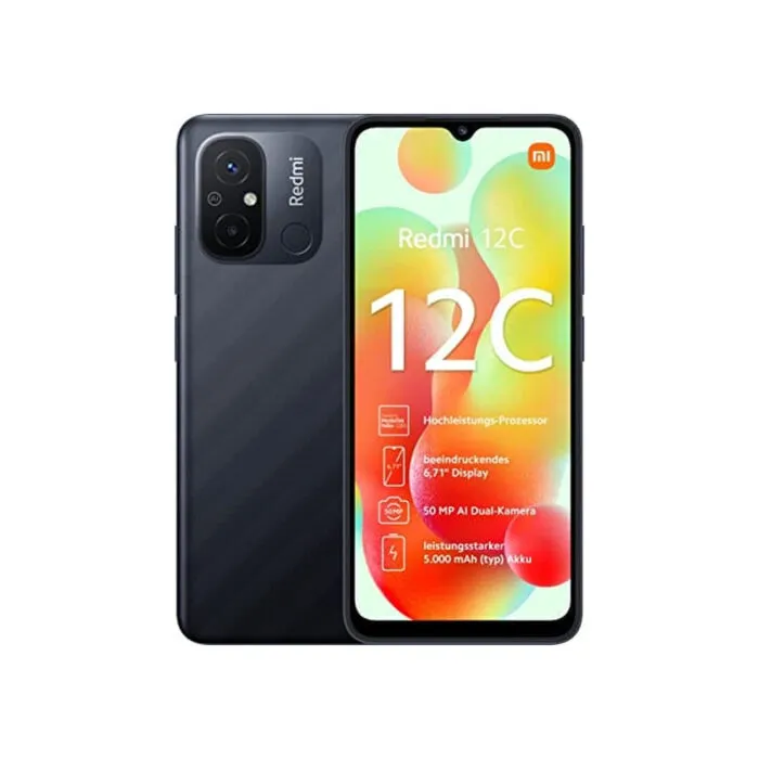 Xiaomi Redmi 12C 128GB DS Cinzento Recondicionado Grau AB