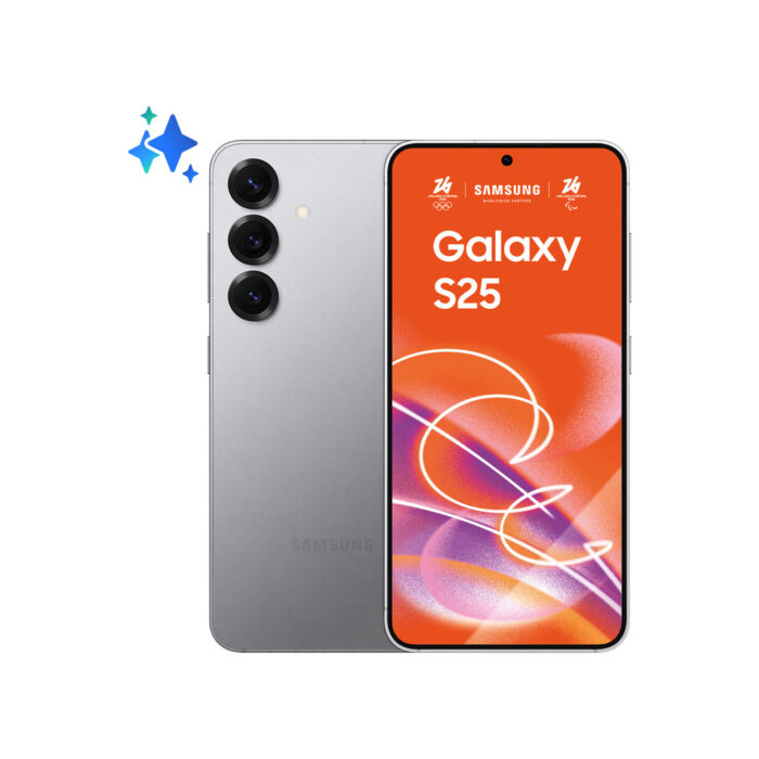 Samsung Galaxy S25 5G 256GB S931B Prateado recondicionado Grau B