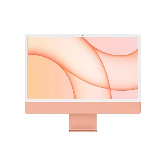 Apple iMac (Retina 4.5K, 24" 2021, 2 TBT3 + 2 USB-C, M1) / Orange / Grade A