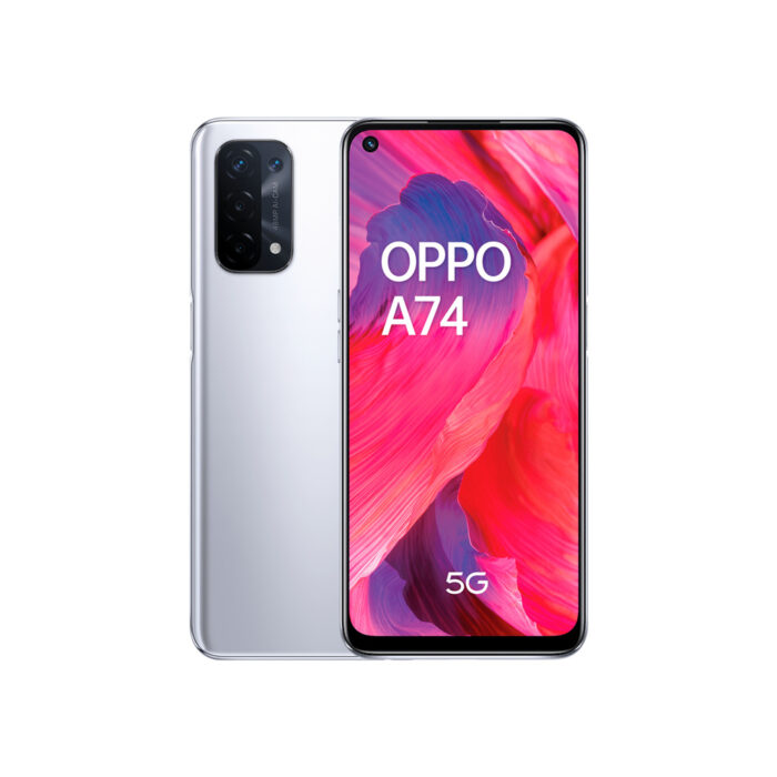 Oppo A74 5G 128GB / Silber / Grade AB