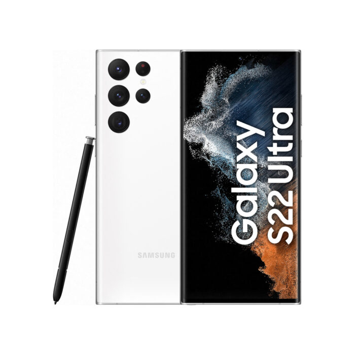 Samsung Galaxy S22 Ultra 5G 128GB S908B / Blanc / Grade C