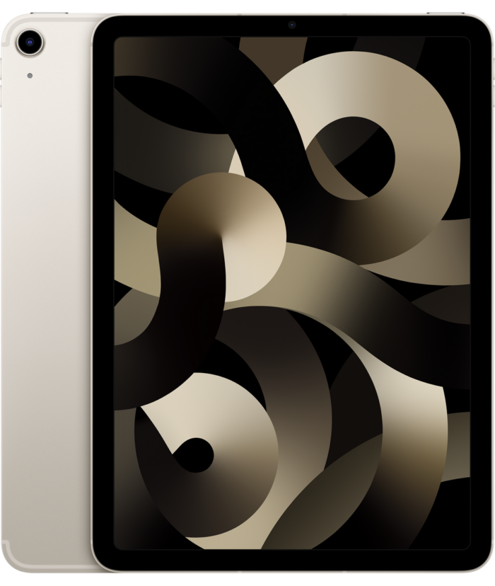 Apple iPad Air 10.9" 5th Gen (2022) 64GB WiFi + Cellular / Blanc / Grade A