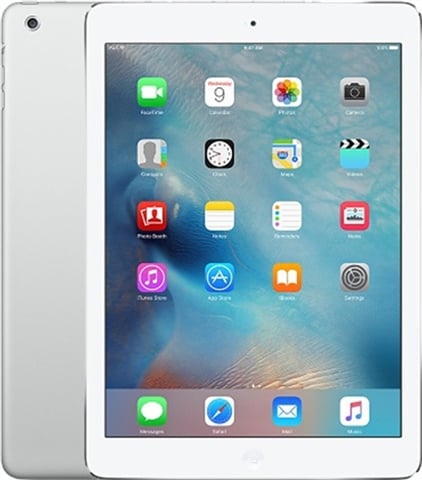 Apple iPad Air 9.7" 1st Gen (2013) 64GB Wifi + Cellular / Silver / Grade BC