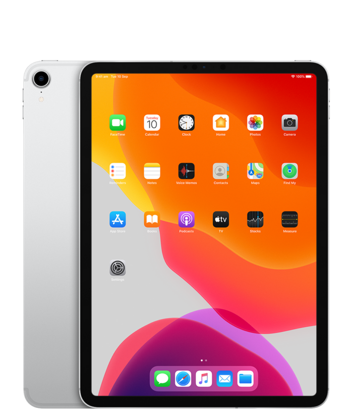 Apple iPad Pro 11" 1st Gen (2018) 256GB WiFi + Cellular / Argenté / Grade B