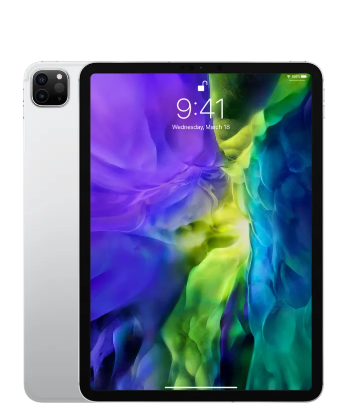 Apple iPad Pro 11" 2nd Gen (2020) 128GB WiFi + Cellular / Prateado / Grau Premium