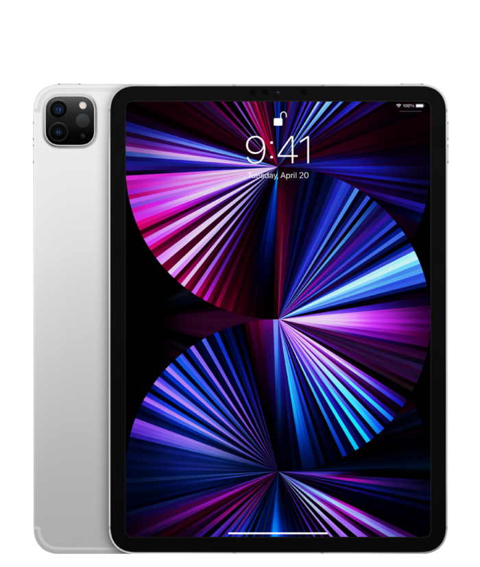 Apple iPad Pro 11" 3rd Gen (2021) 128GB WiFi + Cellular / Argenté / Grade C