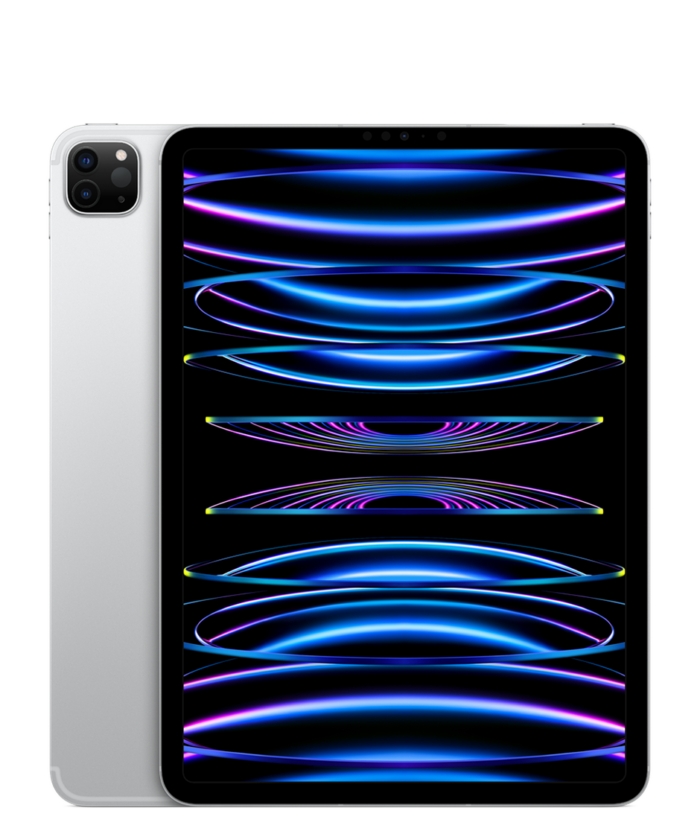 Apple iPad Pro 11" 4th Gen (2022) 128GB WiFi + Cellular / Argenté / Grade B