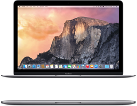 Apple MacBook (Retina, 12" Early 2015) / Plateado / Grado C