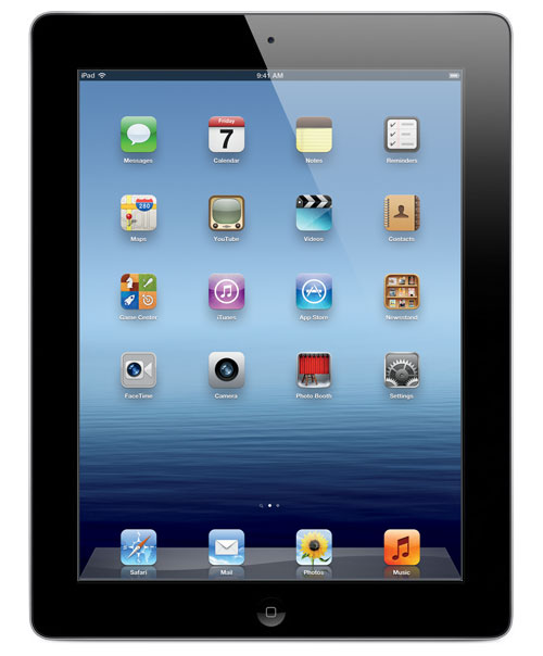 Apple iPad 9.7" 3rd Gen (2012) 64GB WiFi / Noir / Grade BC