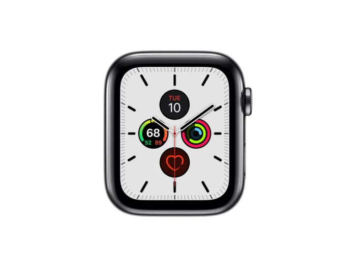 Apple Watch Series 5 44mm GPS+Cellular Stainless Steel Case / Grado C