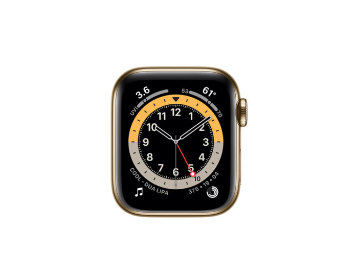 Apple Watch Series 6 40mm GPS + Cellular Stainless Steel case / Grau B