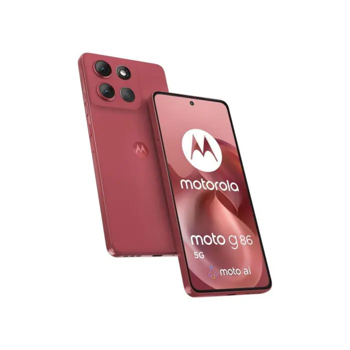 Motorola Moto G86 Power 5G 256GB, Vermelho